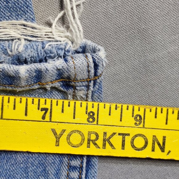 Maryk & Co. jeans low-rise men's size 33/32 hard washed blue Made in Canada - Picture 14 of 14